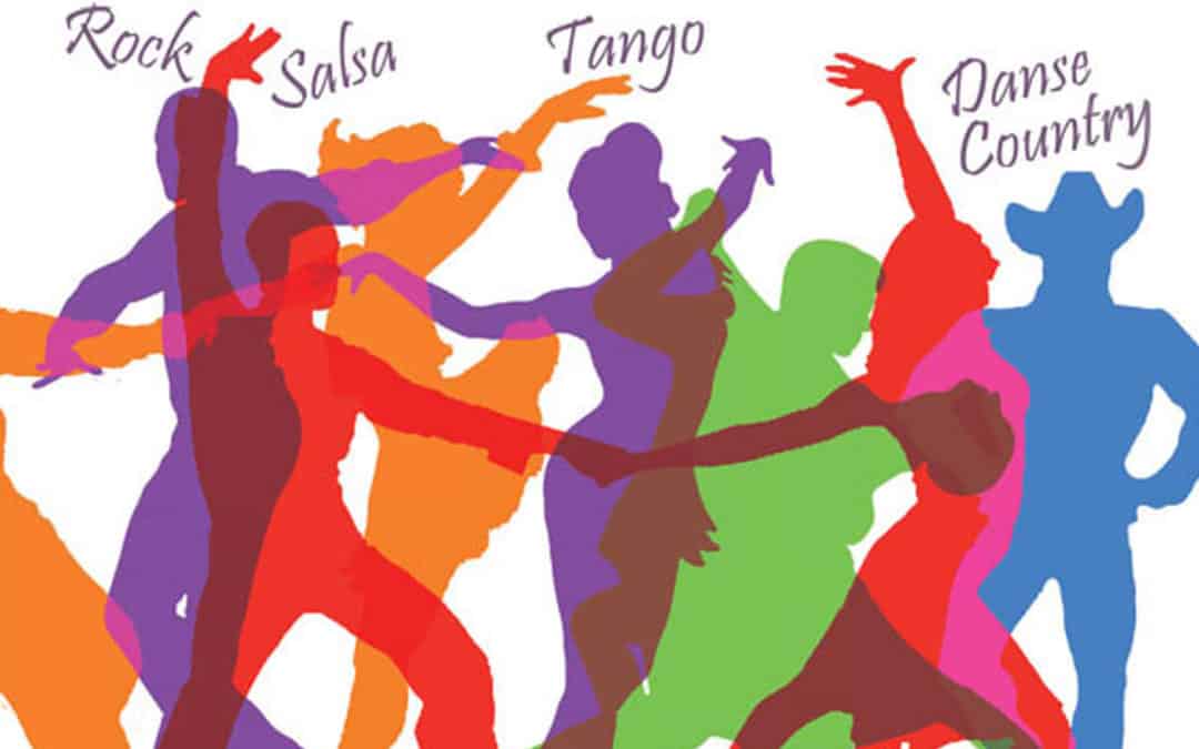 Démonstration de danse en ligne