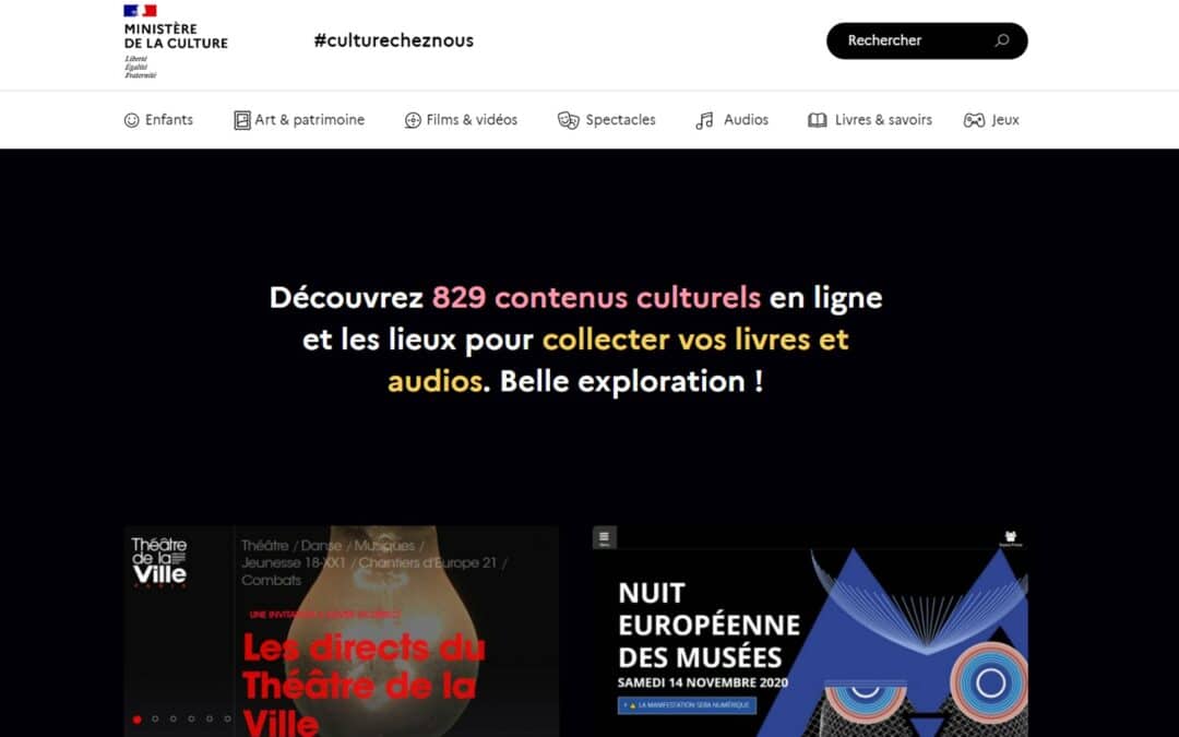Confinement : Culture, sport, art… partageons les ressources numériques