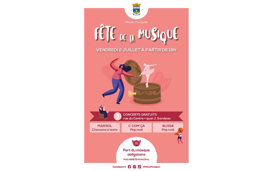 Fête de la musique – Rendez-vous vendredi 2 juillet