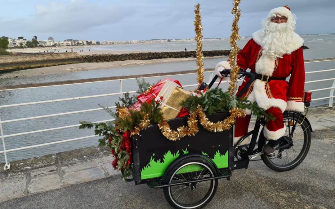 Spot photos avec le Père-Noël
