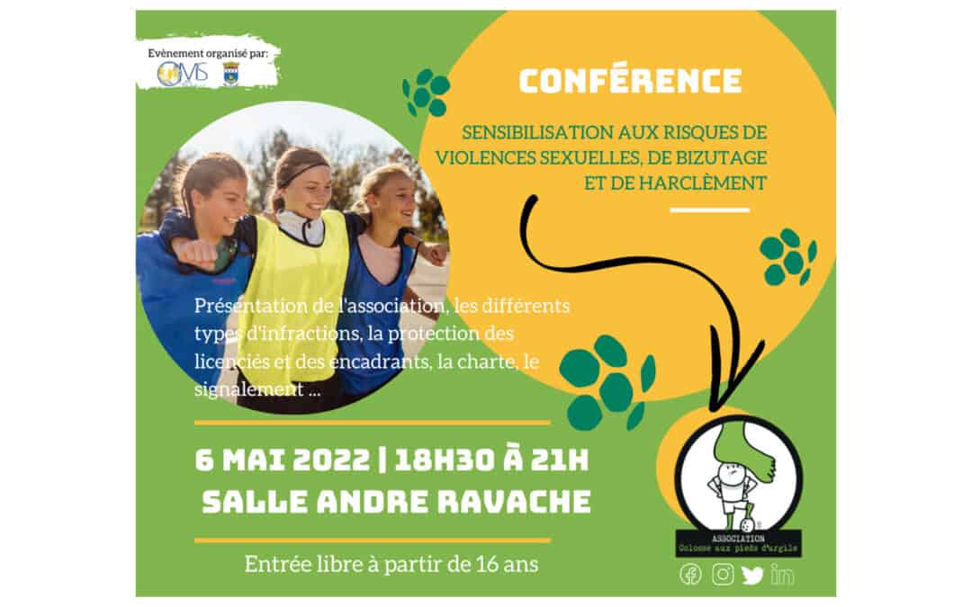 Conférence sur les risques de harcèlement en milieu sportif et associatif