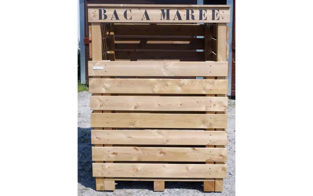 Nouveau : des bacs à marée