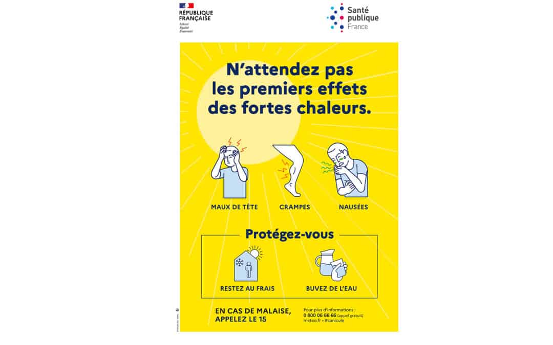 Vague de chaleur : inscrivez-vous