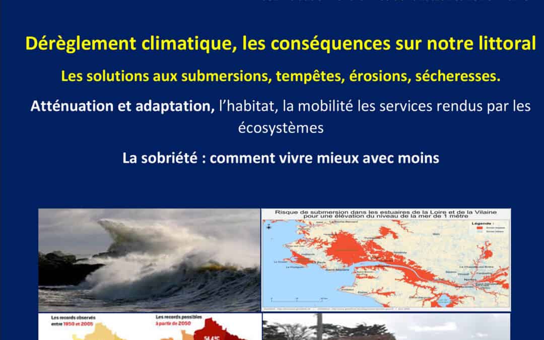 Conférence sur le dérèglement climatique