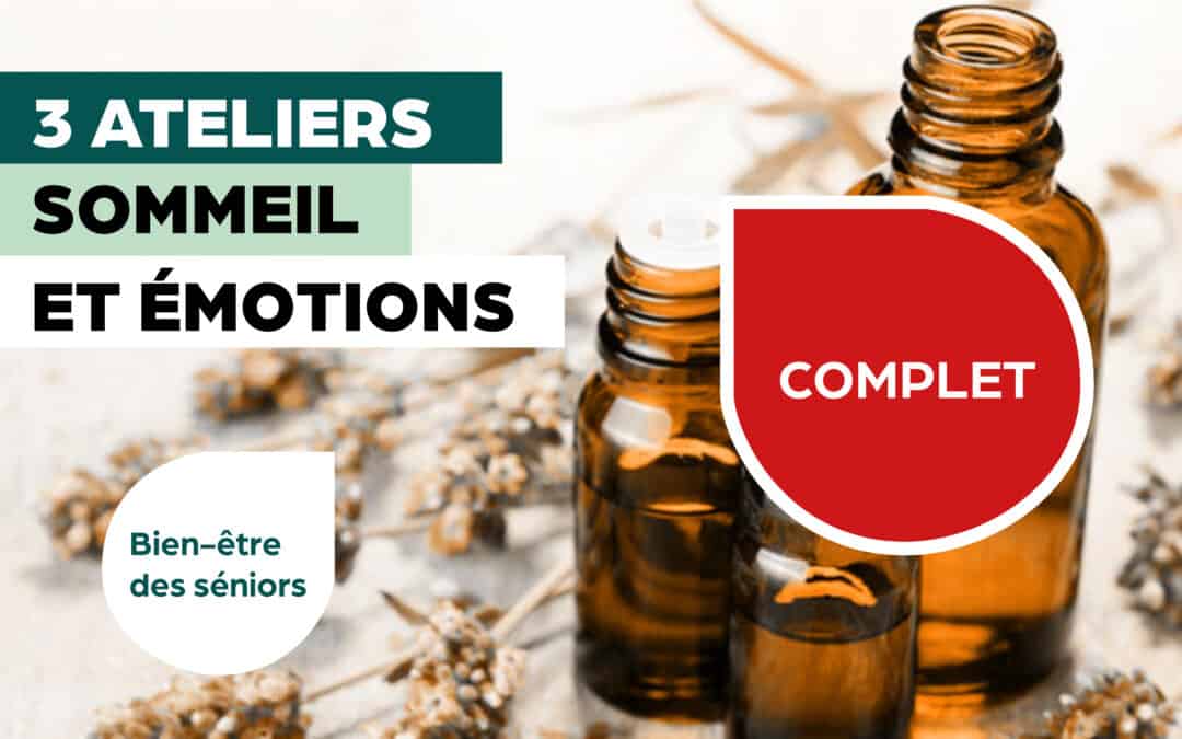 Trois ateliers « Sommeil et émotions »
