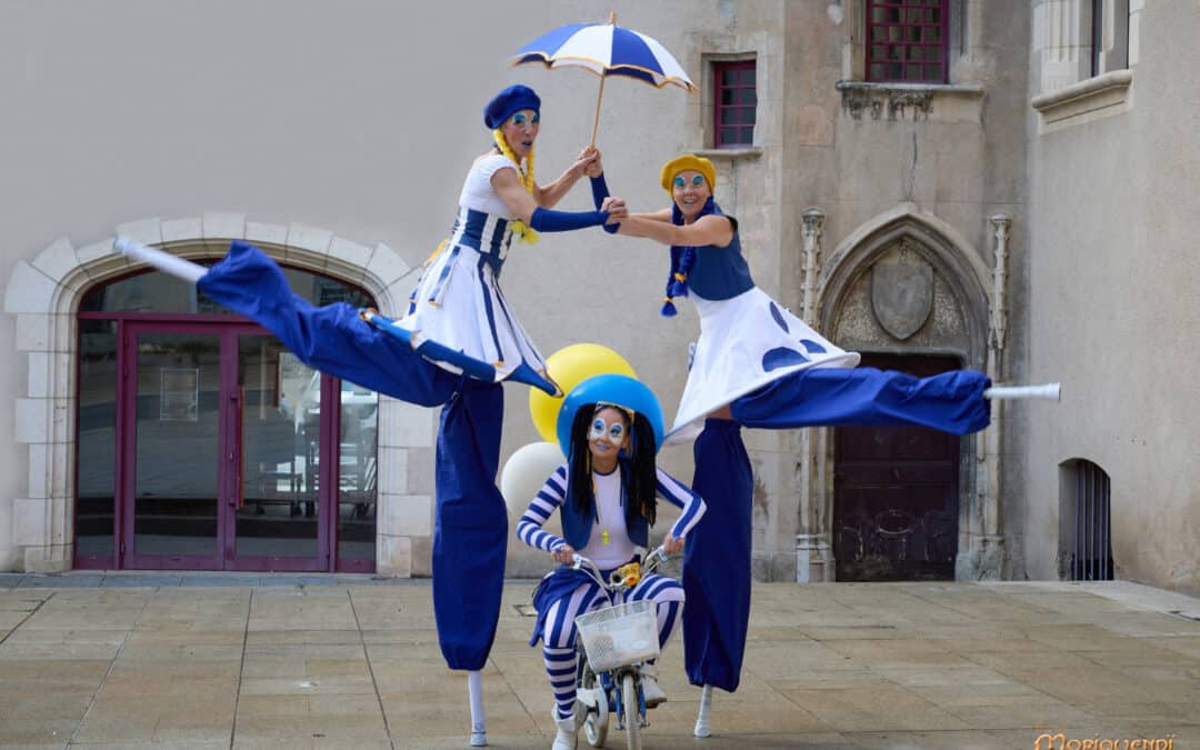 Déambulation avec avec la compagnie « Rock’n’Circassienne »