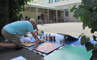 Street-art et pop-art à l’accueil de loisirs