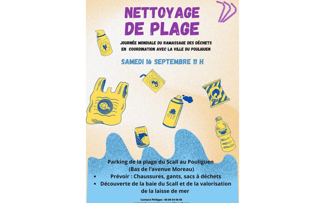 Nettoyage de plage