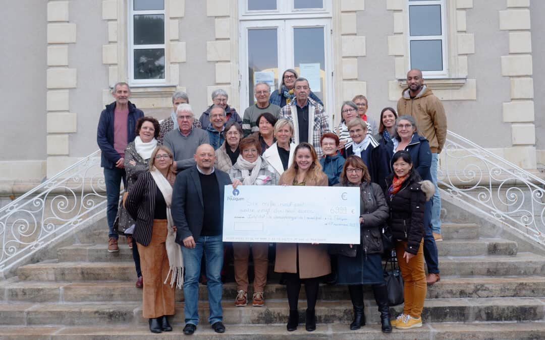 Octobre rose : 6999 € remis à l’Institut de Cancérologie de l’Ouest