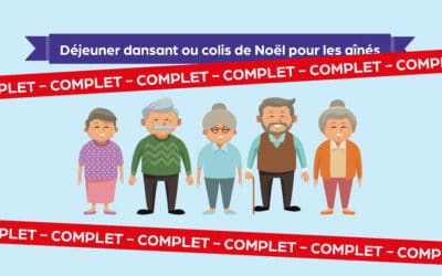 Repas des aînés de fin d’année : permanence pour les inscriptions le mercredi 15 novembre