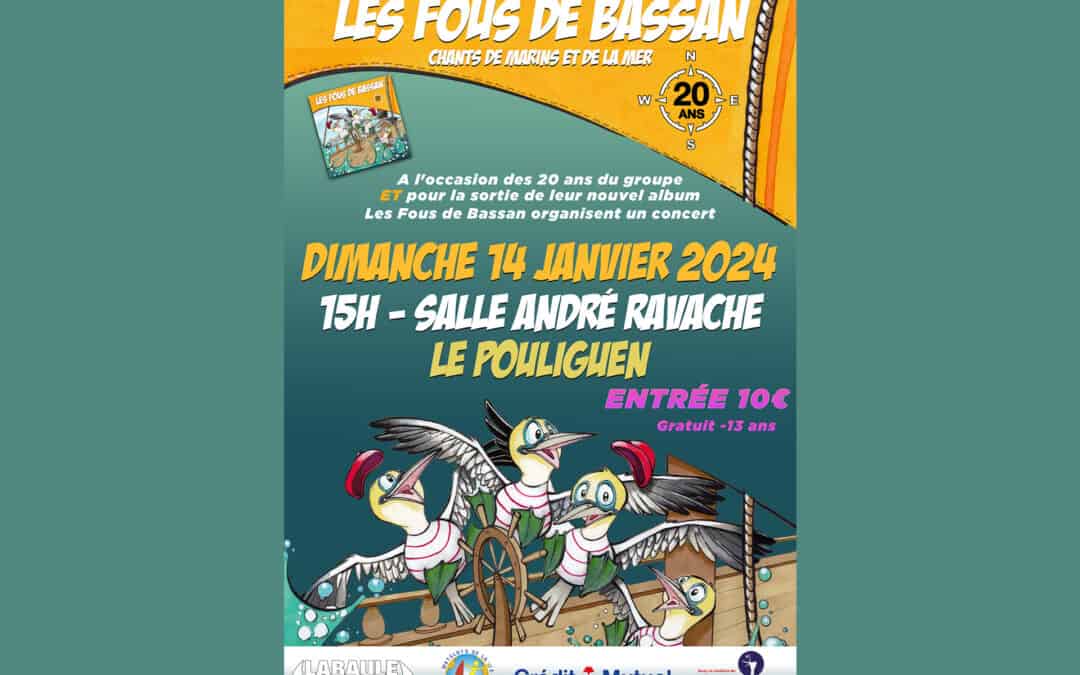 CONCERT LES FOUS DE BASSAN