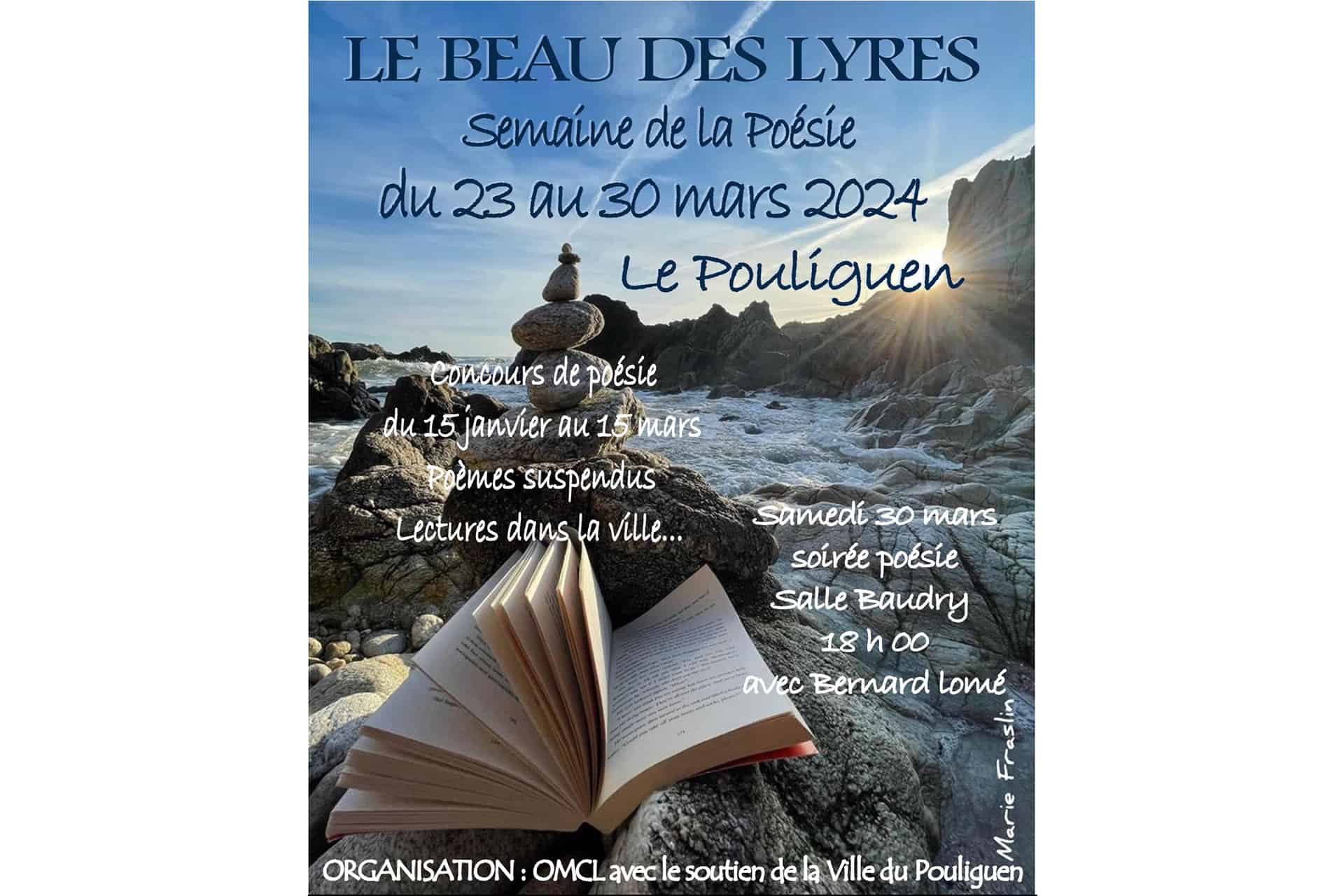 SEMAINE DE LA POÉSIE - Le Pouliguen
