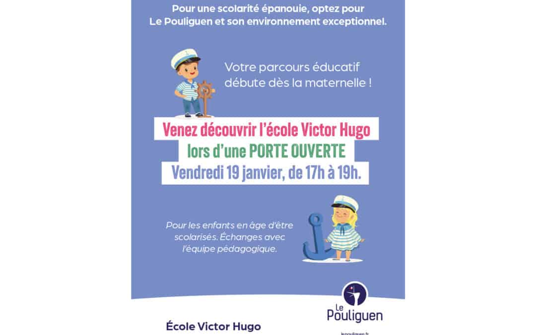 PORTE-OUVERTE DE L’ÉCOLE VICTOR HUGO
