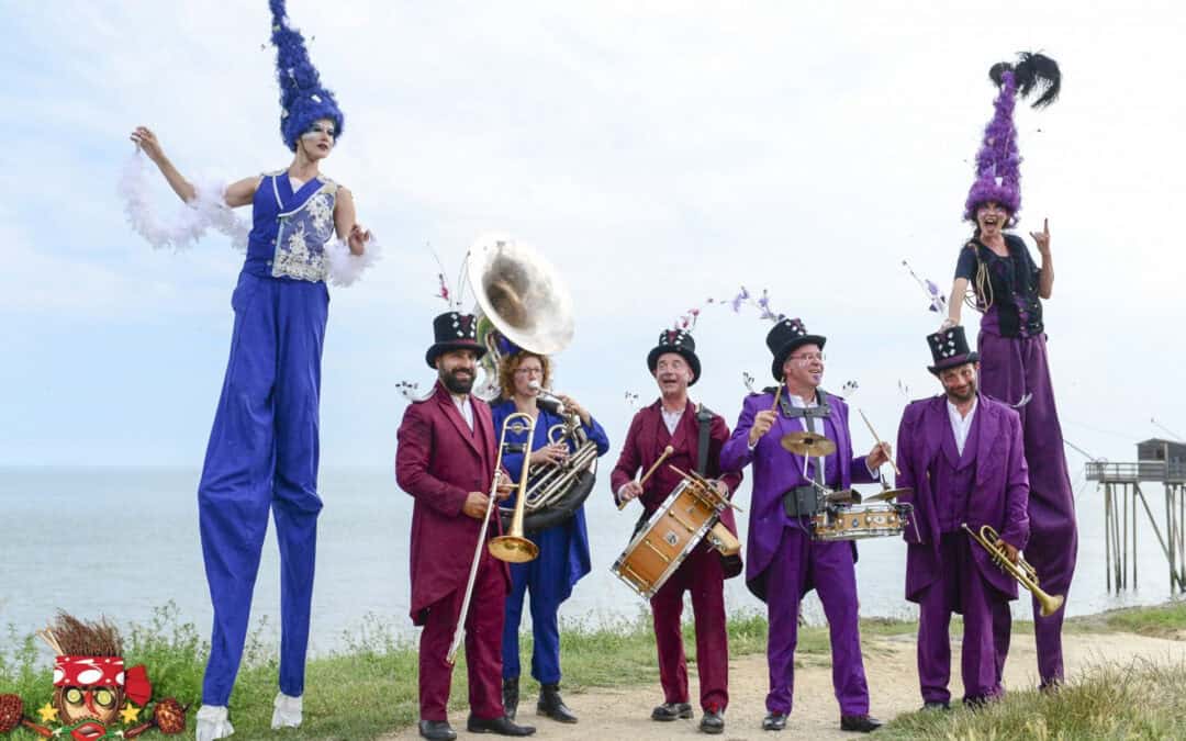 MARCHÉ NOCTURNE – ET SPECTACLE MUSICO VISUEL AVEC LA FANFARE CHIK ET CHOK 