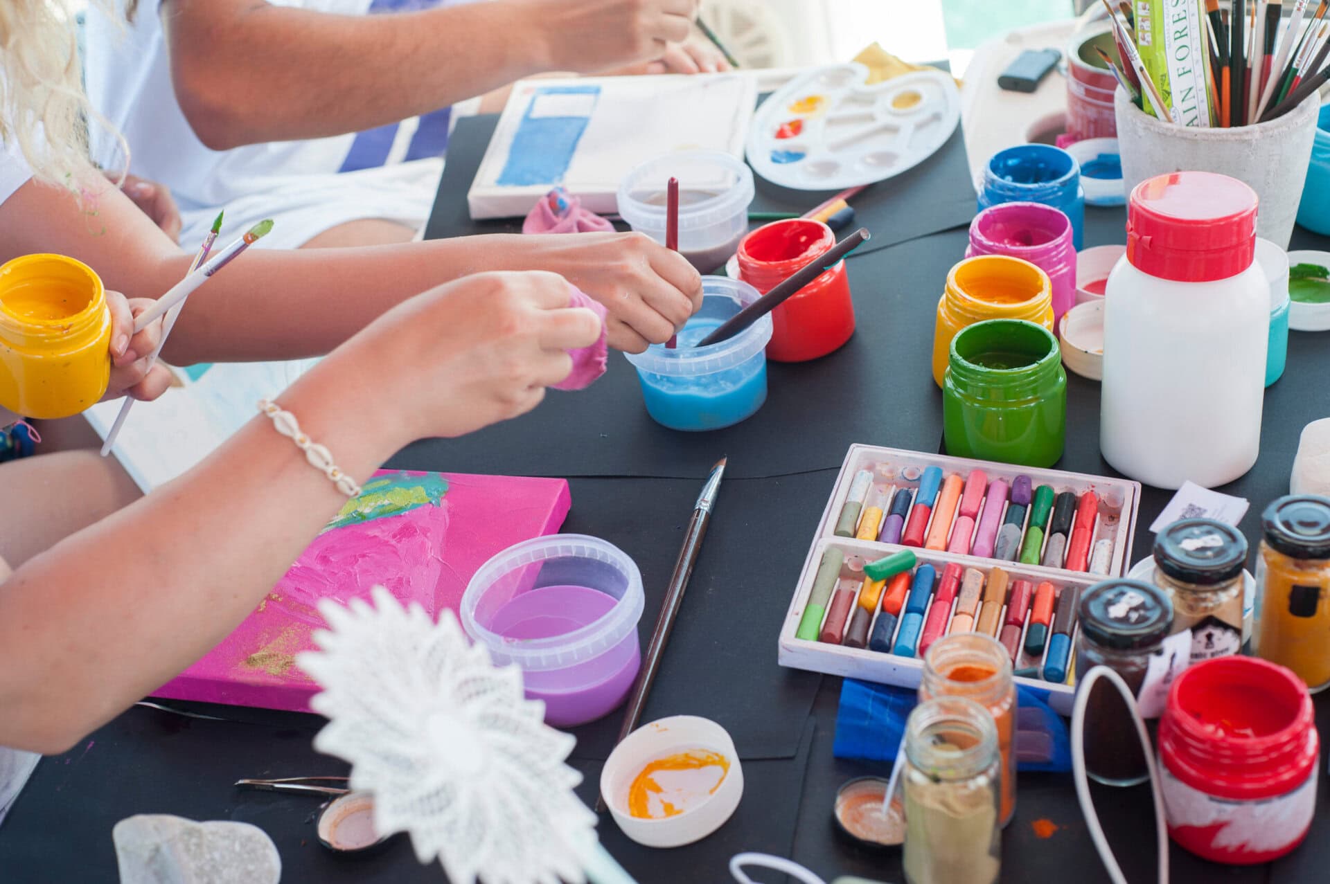 Painting is colorful