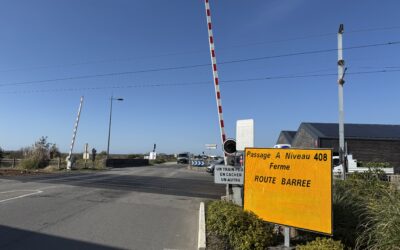 Fermeture temporaire du passage à niveau – Travaux SNCF Réseau