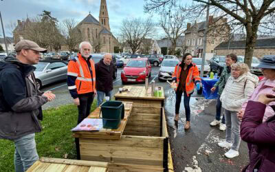 Deux nouveaux sites de compostage partagé inaugurés