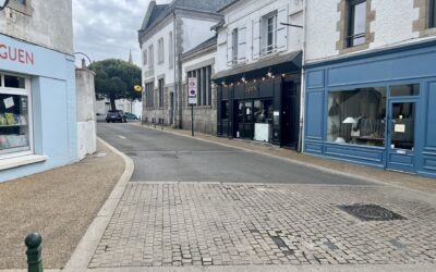 Travaux secteur Mauperthuis // passage piéton et éclairage