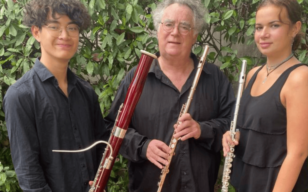 Les mercredis musicaux avec TRIO MÉLÈZE – Flûtes traversières et basson