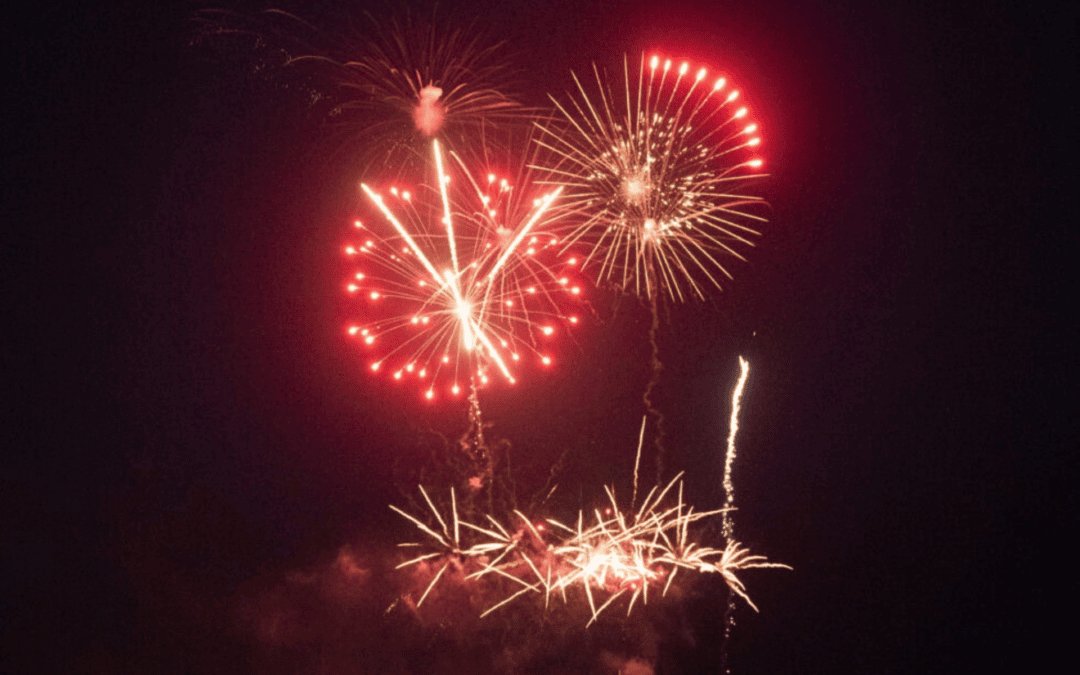 Feu d&rsquo;artifice son et lumières